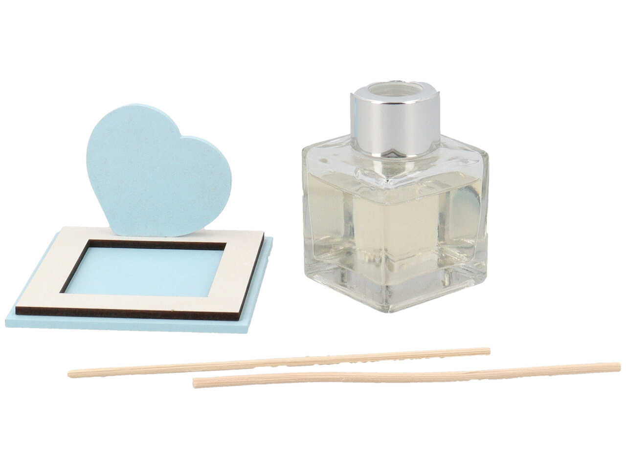 Profumatore capacita' 50ml con cuore e orso colore azzurro