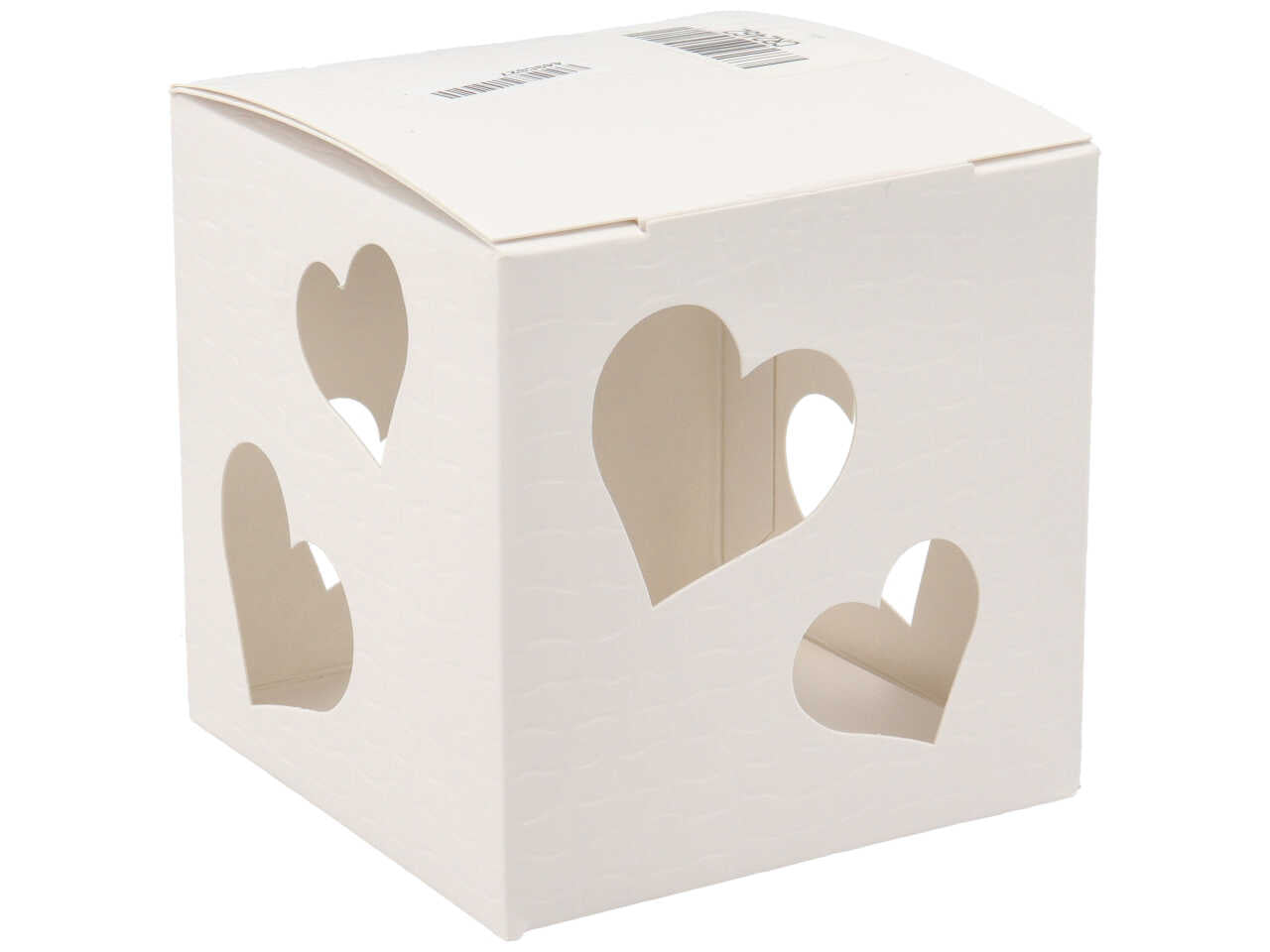 Candela con contenitore legno fantasia bimba