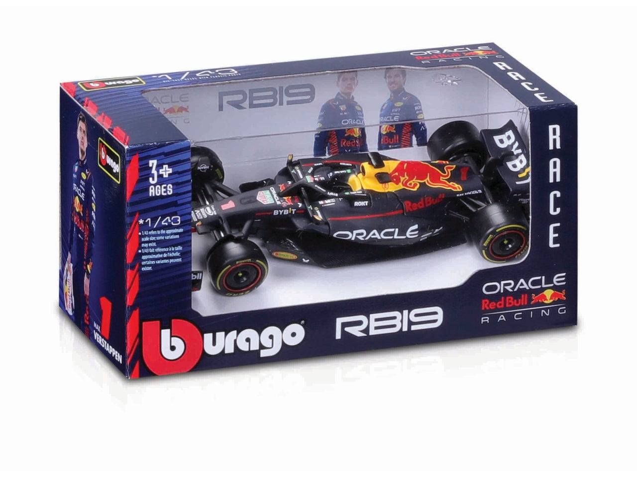 Red bull racing rb19 #1 verstappen 1:43