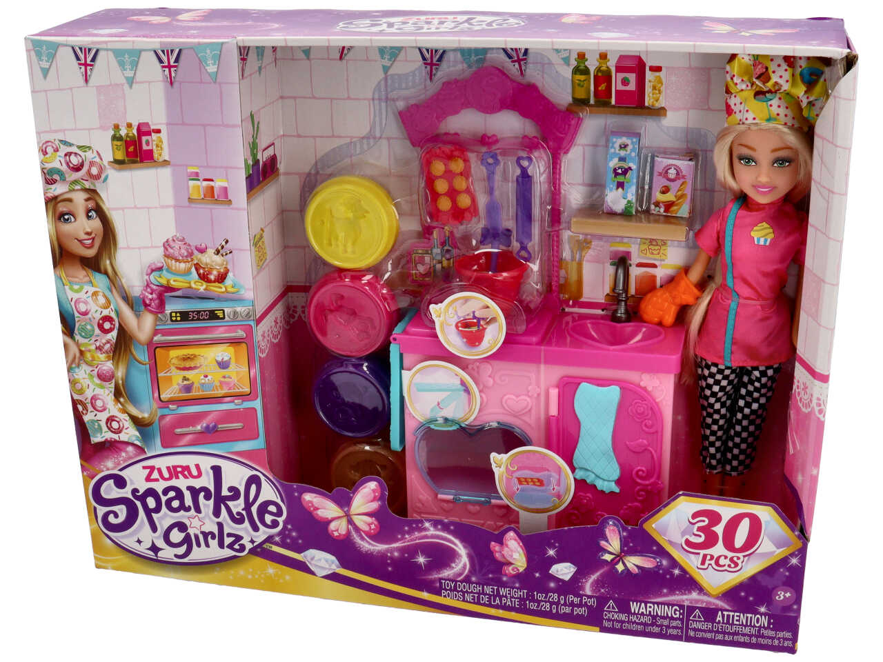 Sparkle girlz dolls playset