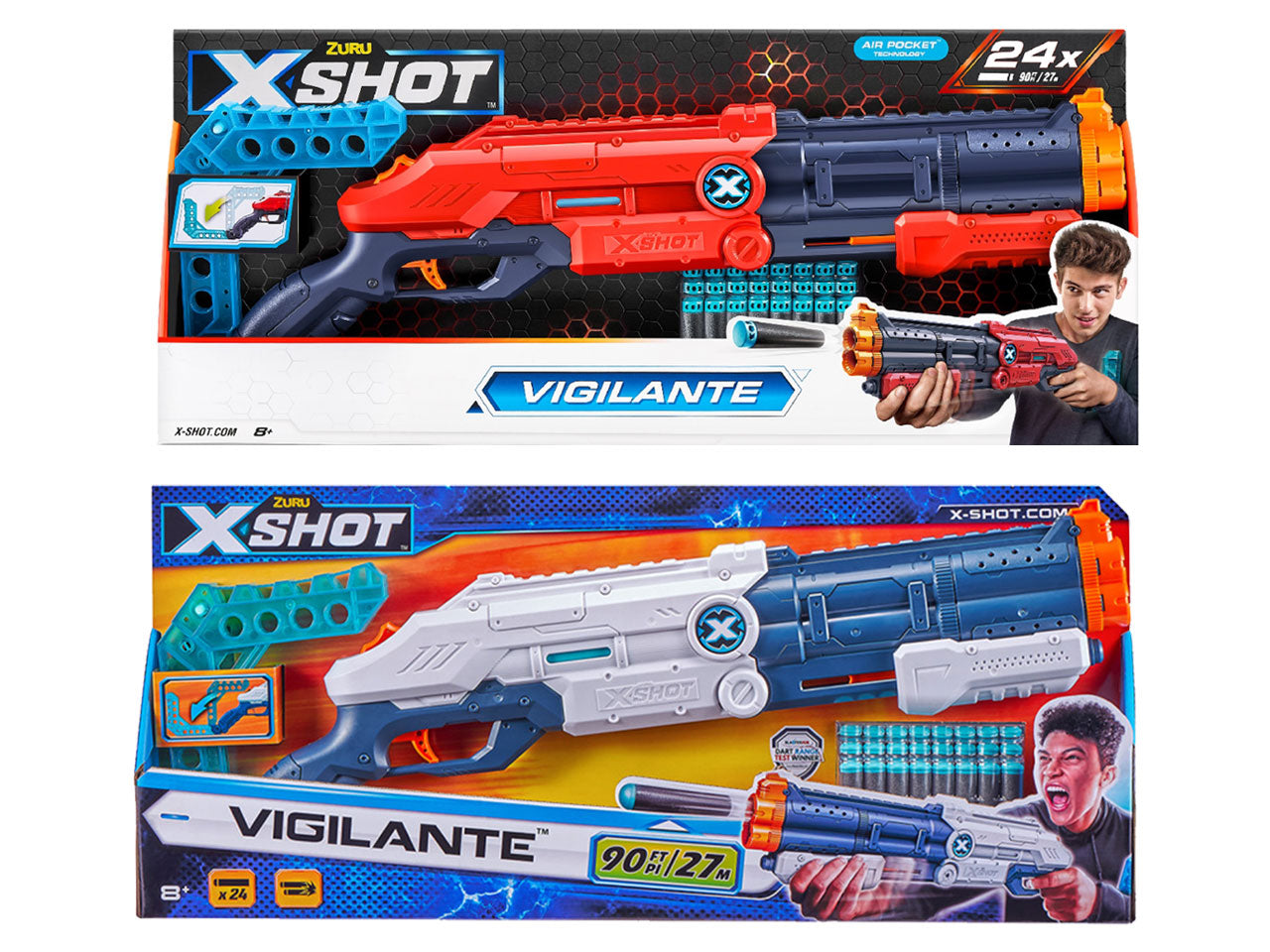X-shot vigilante 24 dardi