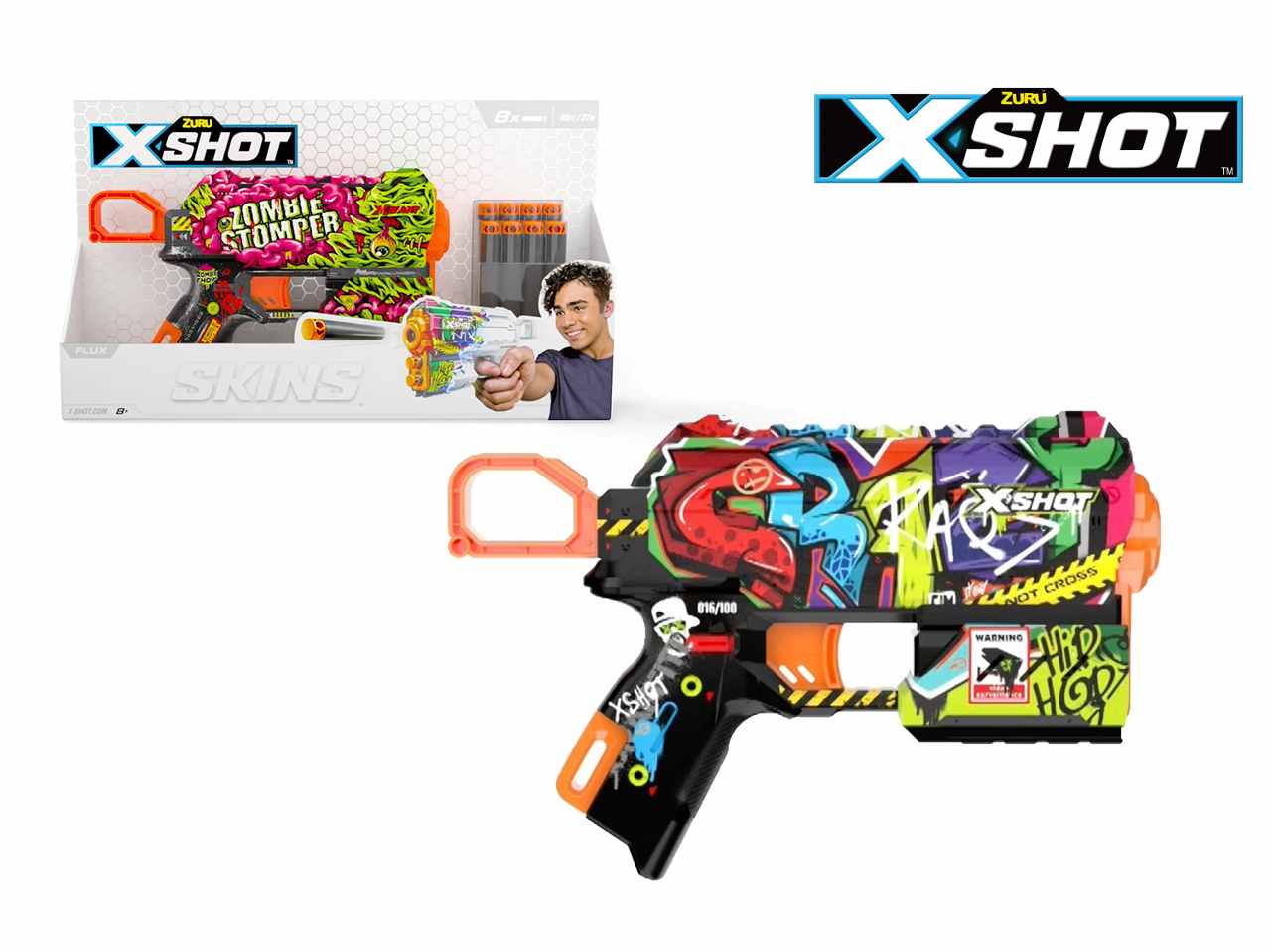 X-shot skins flux 8 dardi zur36516