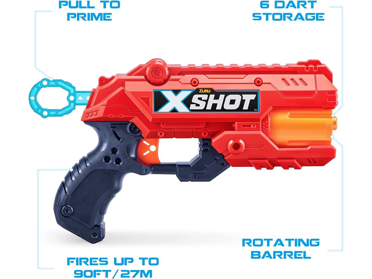 X-shot reflex con 16 dardi