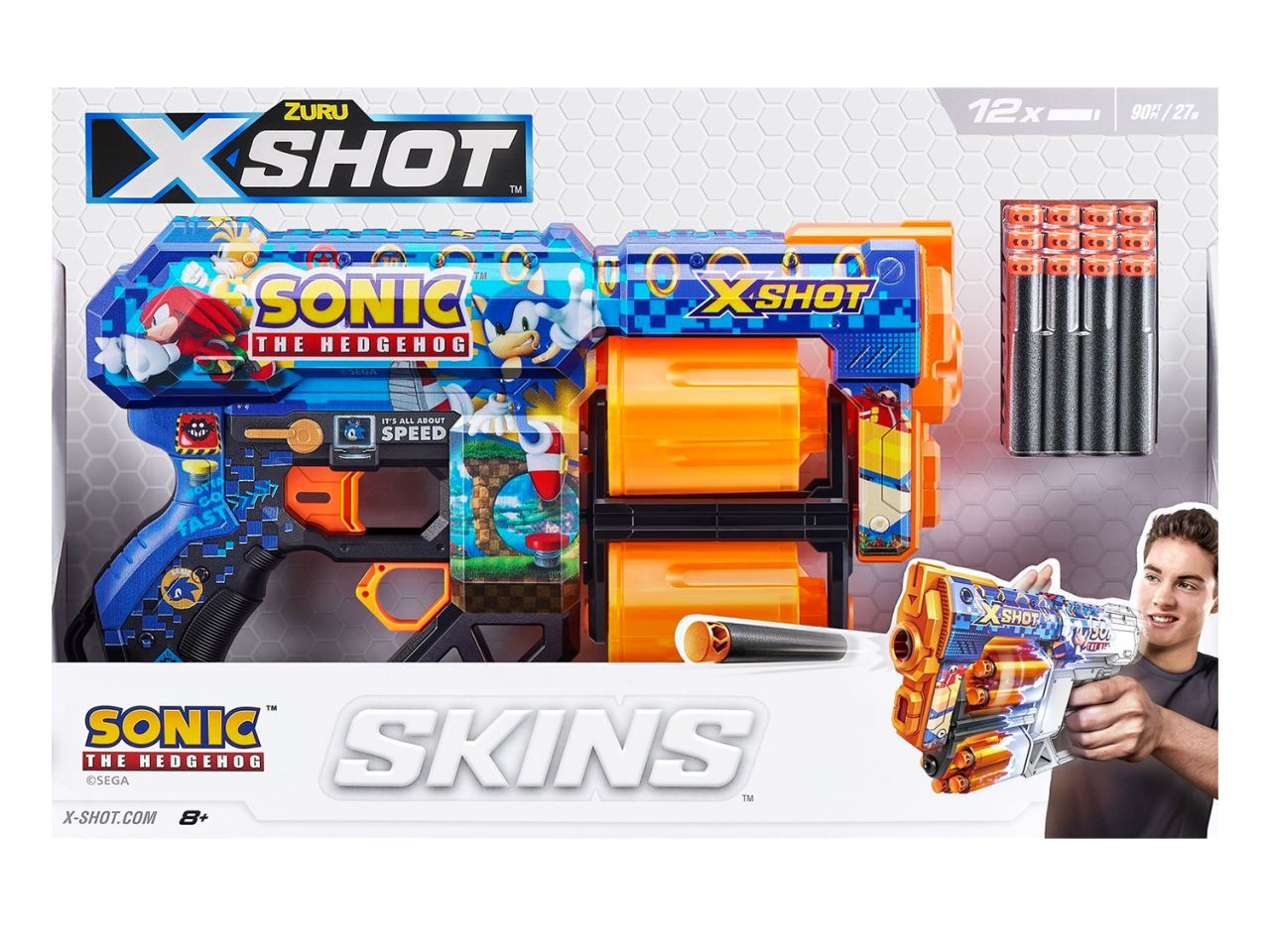 X-shot sonic dread con 23 dardi