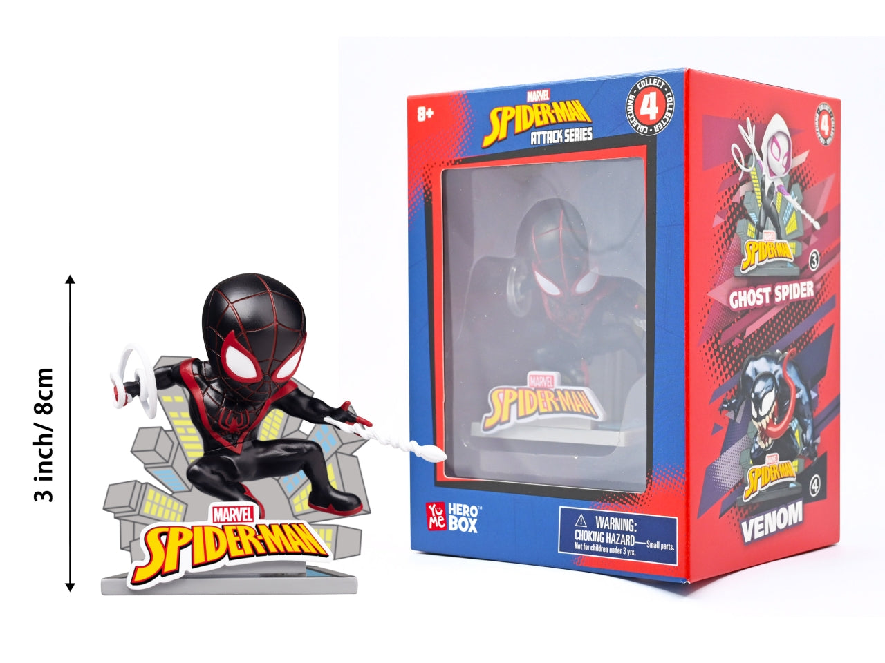 Yume hero box spiderman attack series