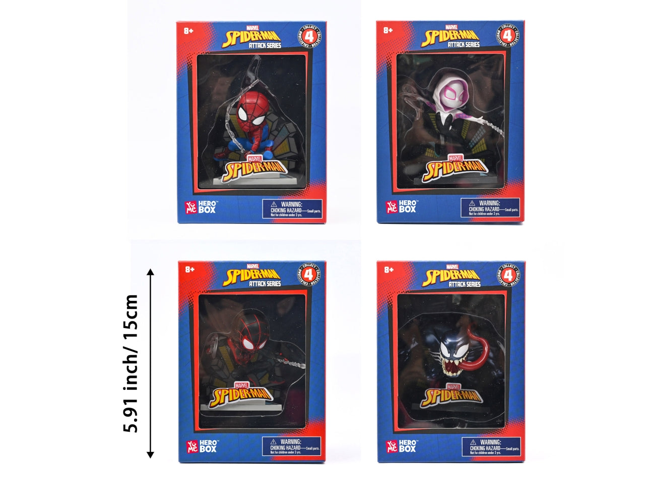 Yume hero box spiderman attack series