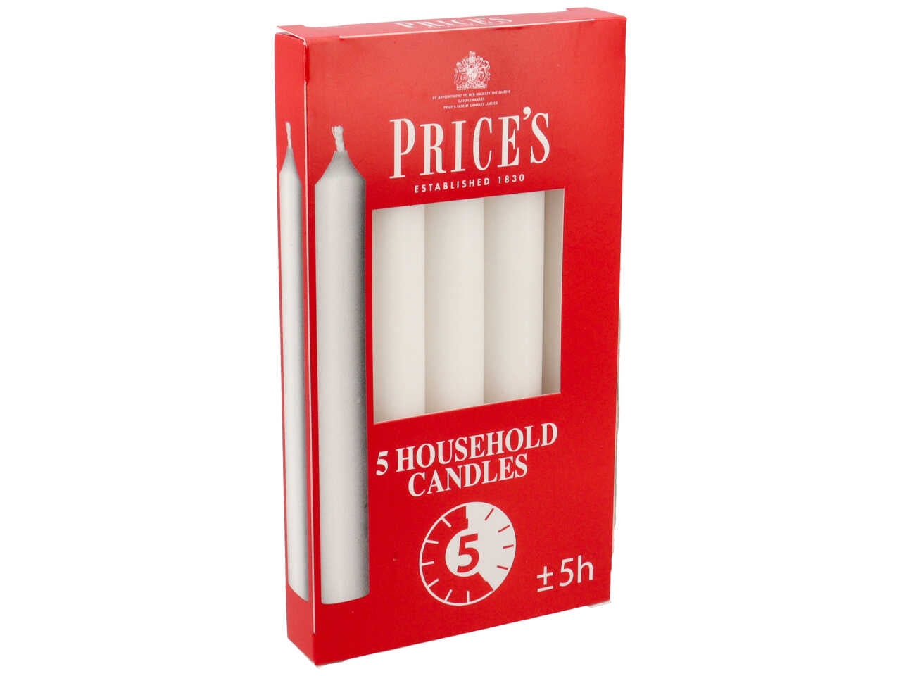 Candele steariche h10 5 pezzi hc056028