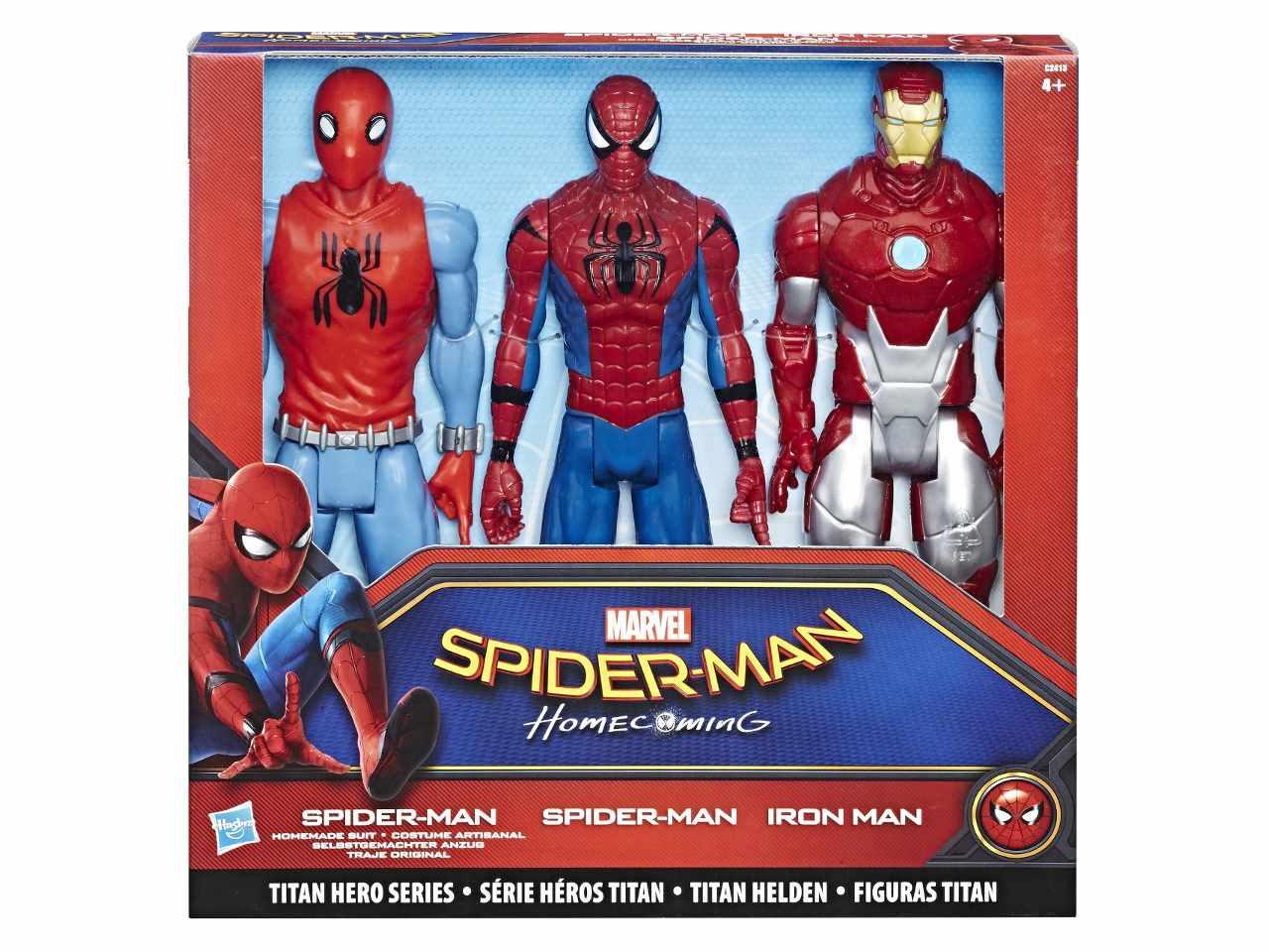 Spiderman movie titan pack 3 pezzi c2413