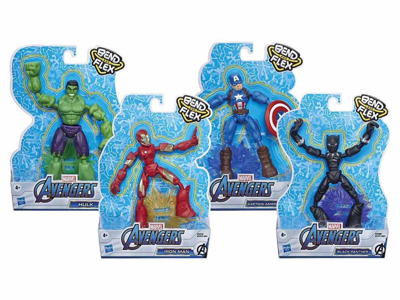 Avengers bendy figures ast e73775l0