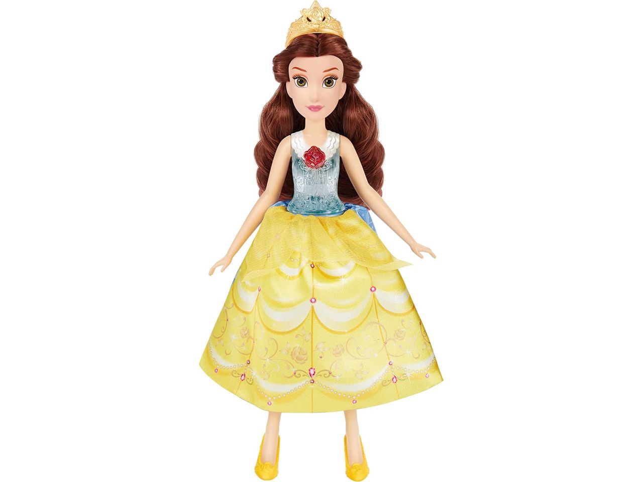 Disney princess bella vestito magico spin & switch