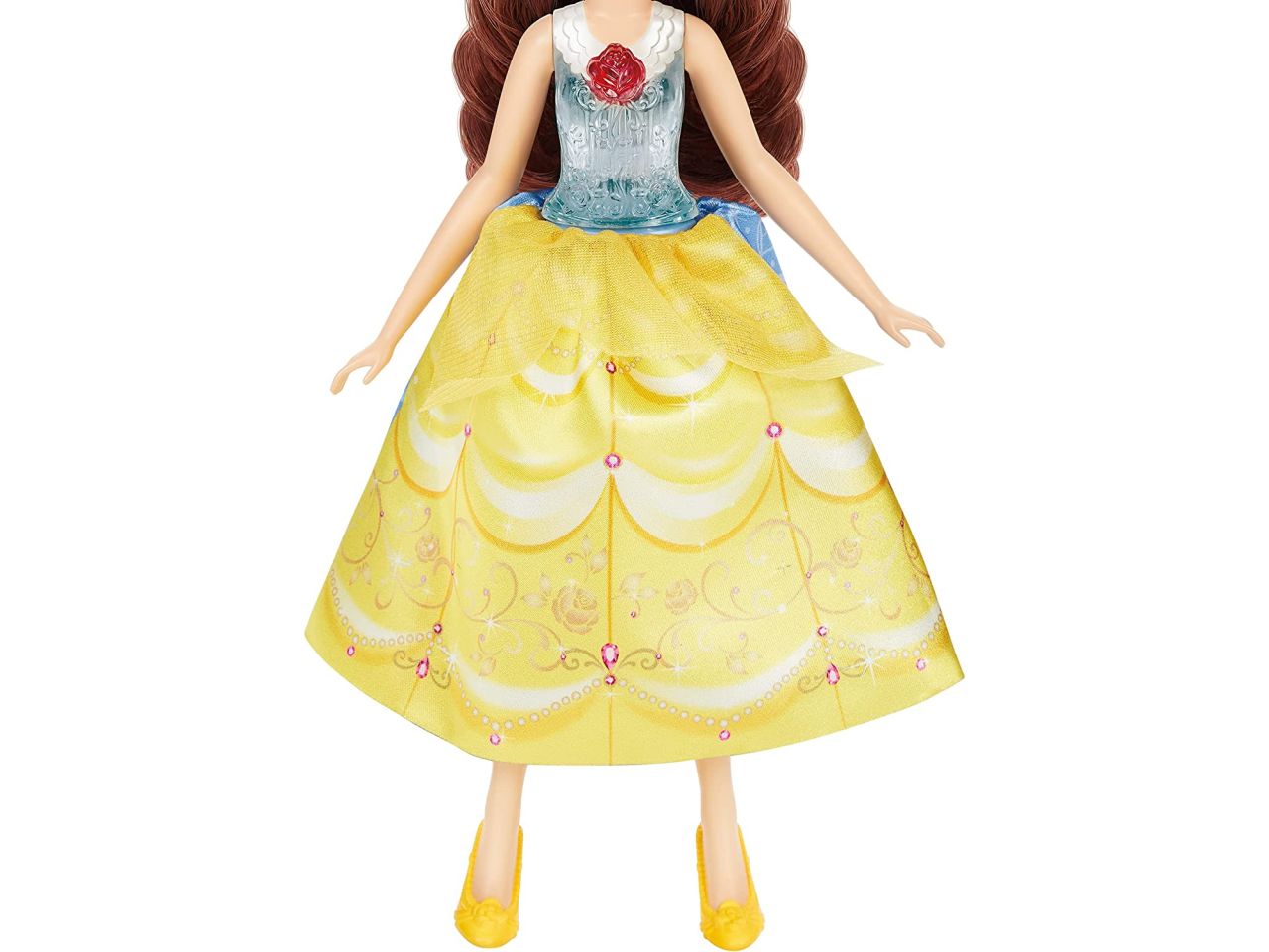 Disney princess bella vestito magico spin & switch