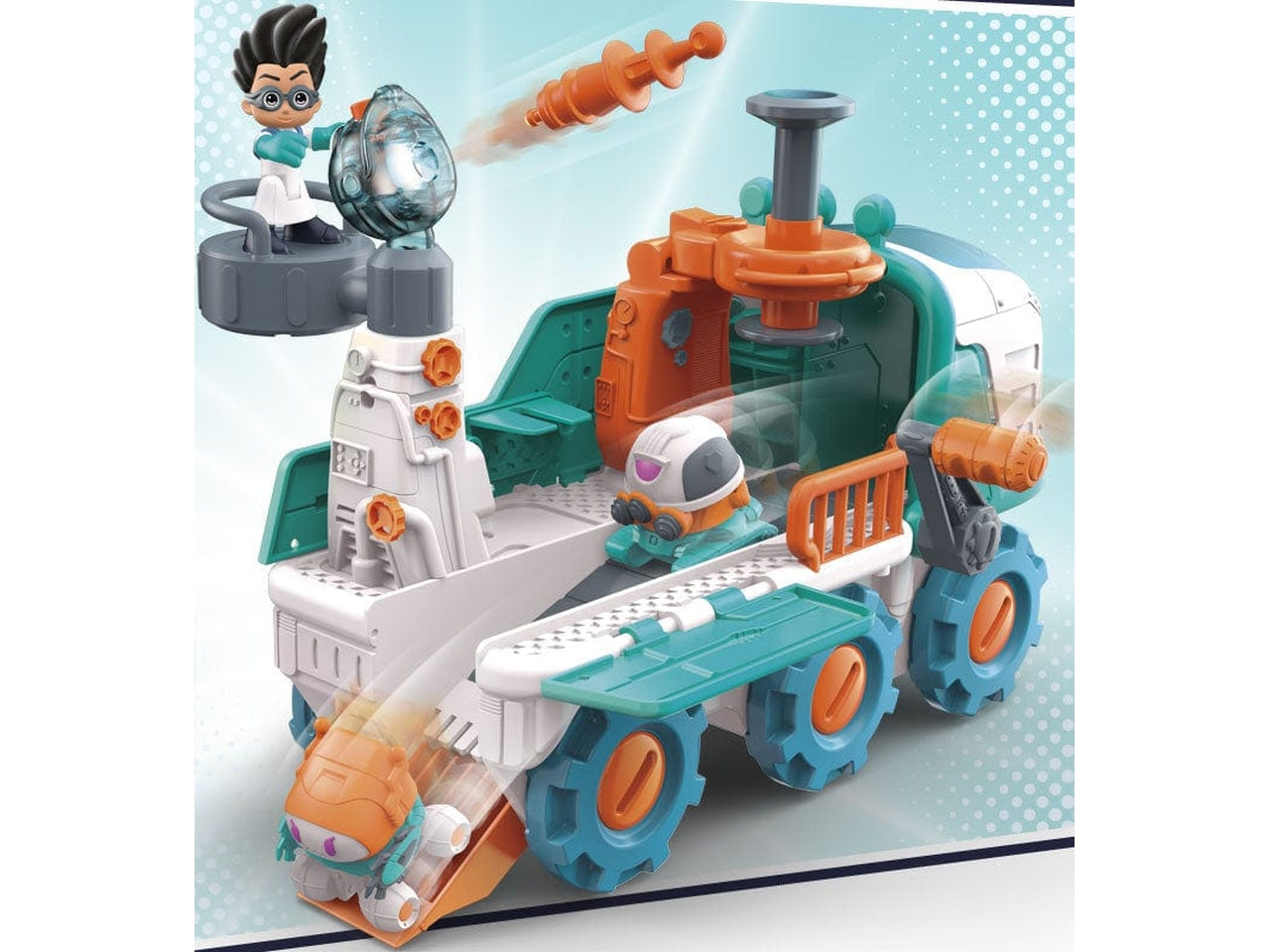 Pj Masks, il laboratorio dei robot di Romeo, per bambini dai 3+ anni