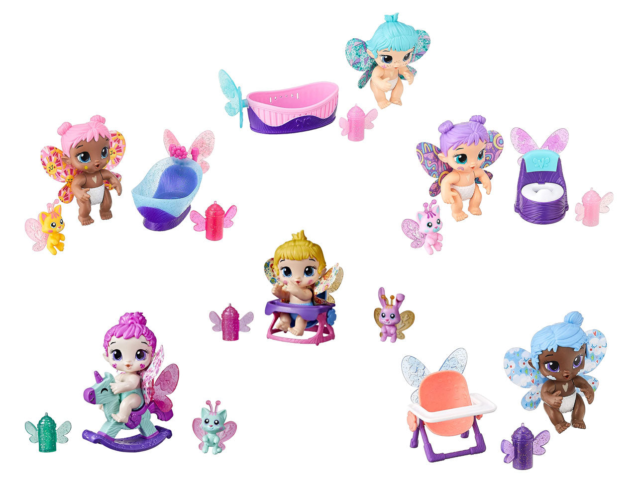 Baby alive glo pixies mini assortiti