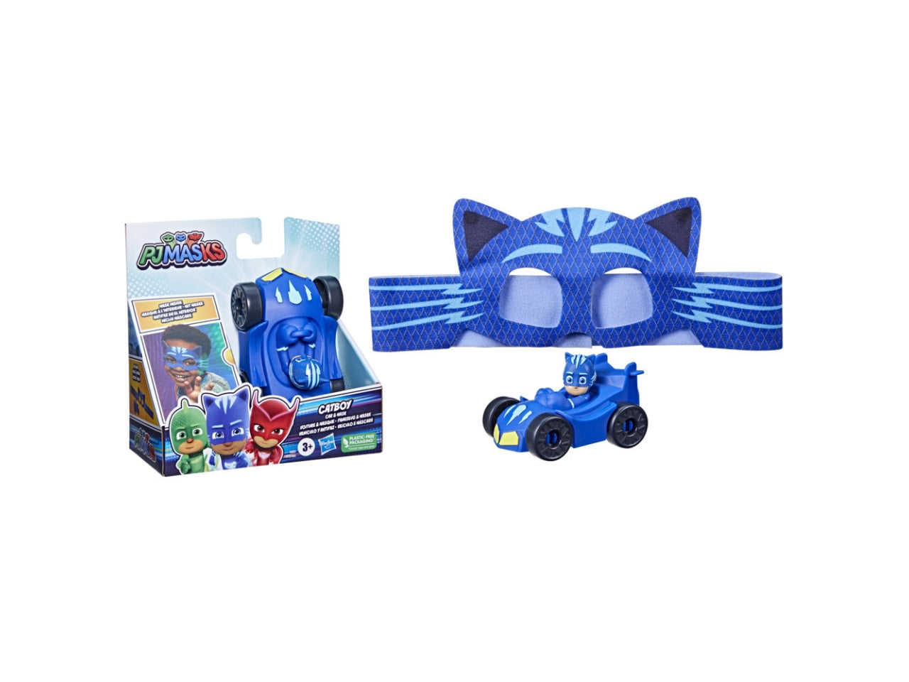 PJ Masks Veicolo e maschera per bambini dai 3 anni in su | Hasbro