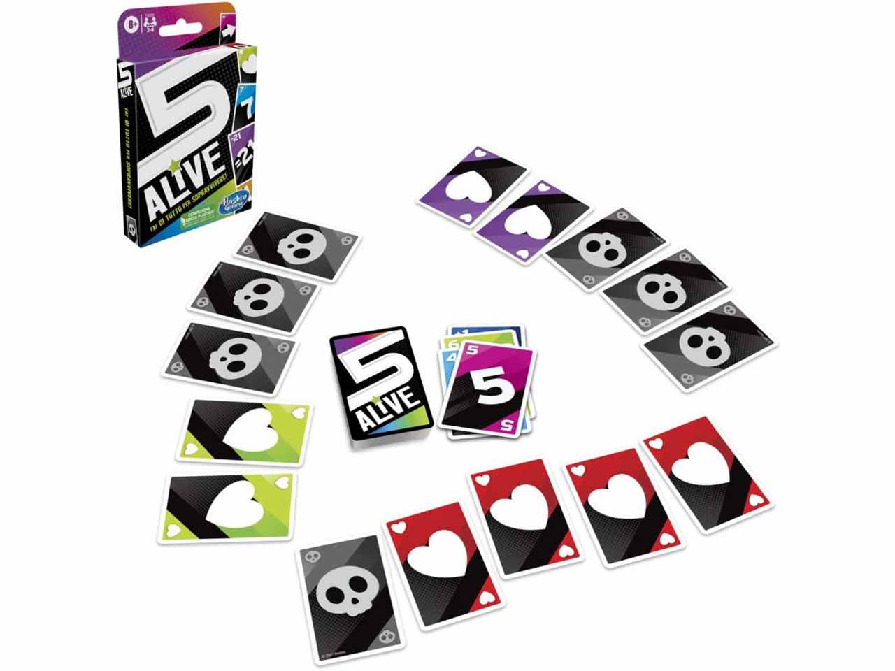 5 alive il gioco di carte f4205103