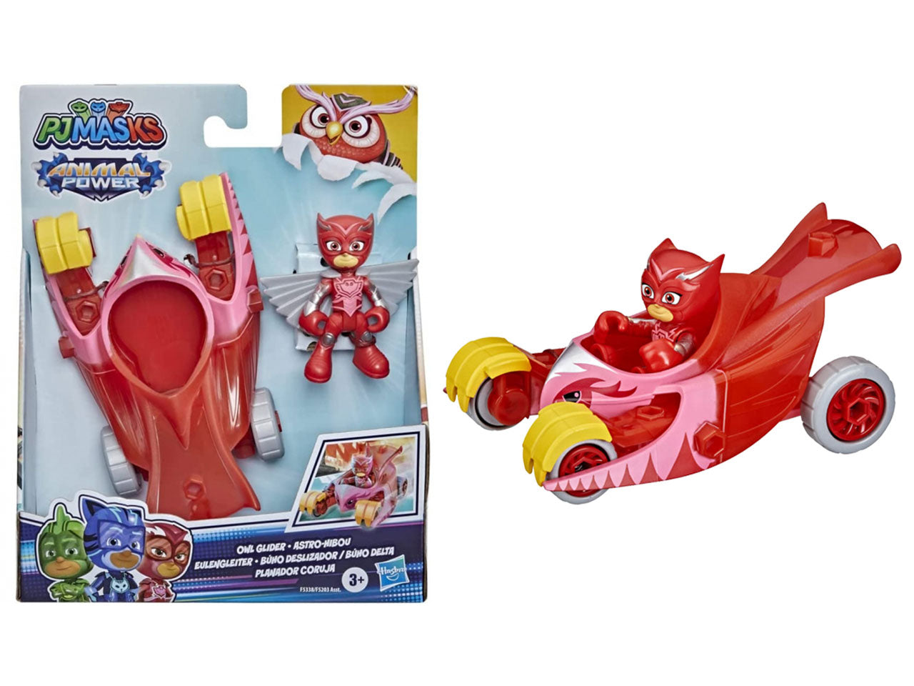 PJ Mask Hero Veicolo Animale - Colori Assortiti, Età 3+, Hasbro