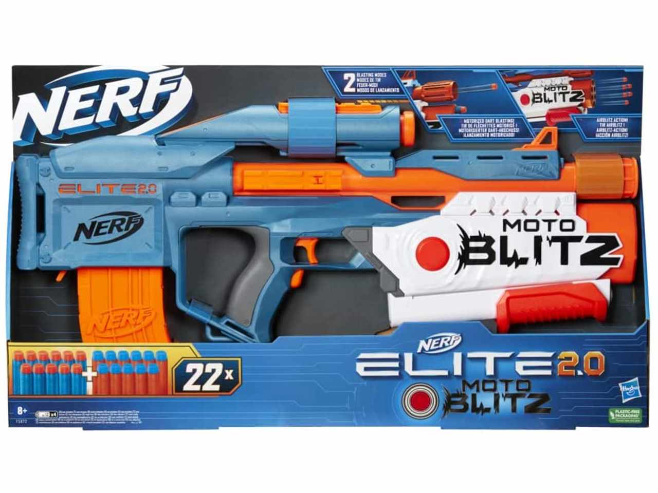 Nerf elite 2.0 motoblitz cs 10 f5872eu4