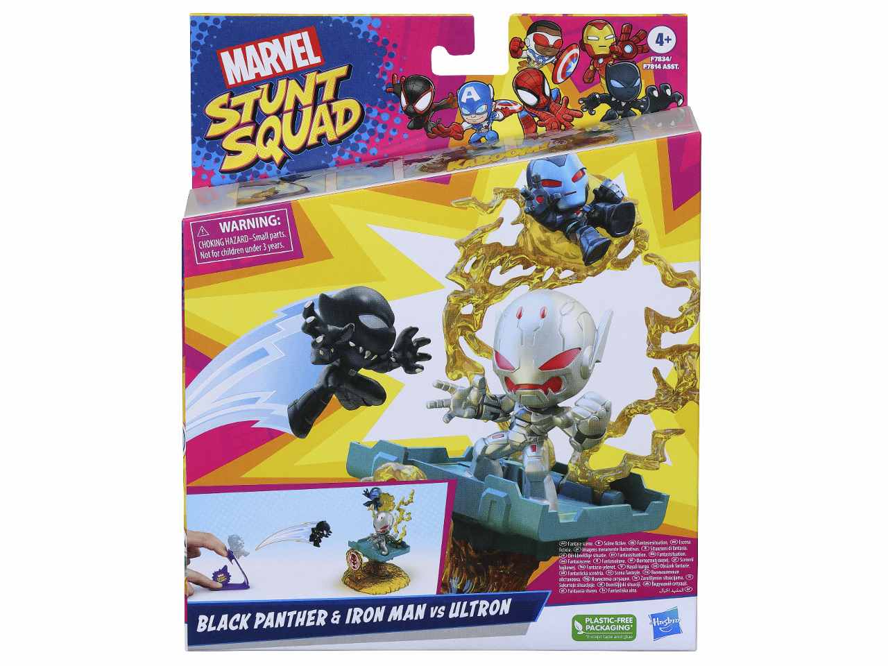 Avengers box stunt squad eroi vs cattivi deluxe