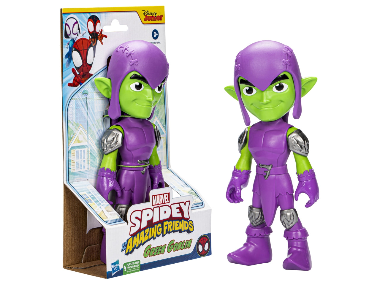 Supersized Green Goblin, Marvel Spidey per Bambini 3+, Hasbro