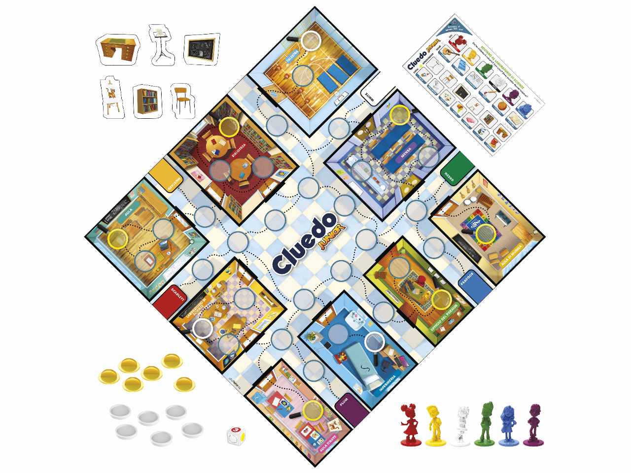 Gioco box cluedo junior refresh