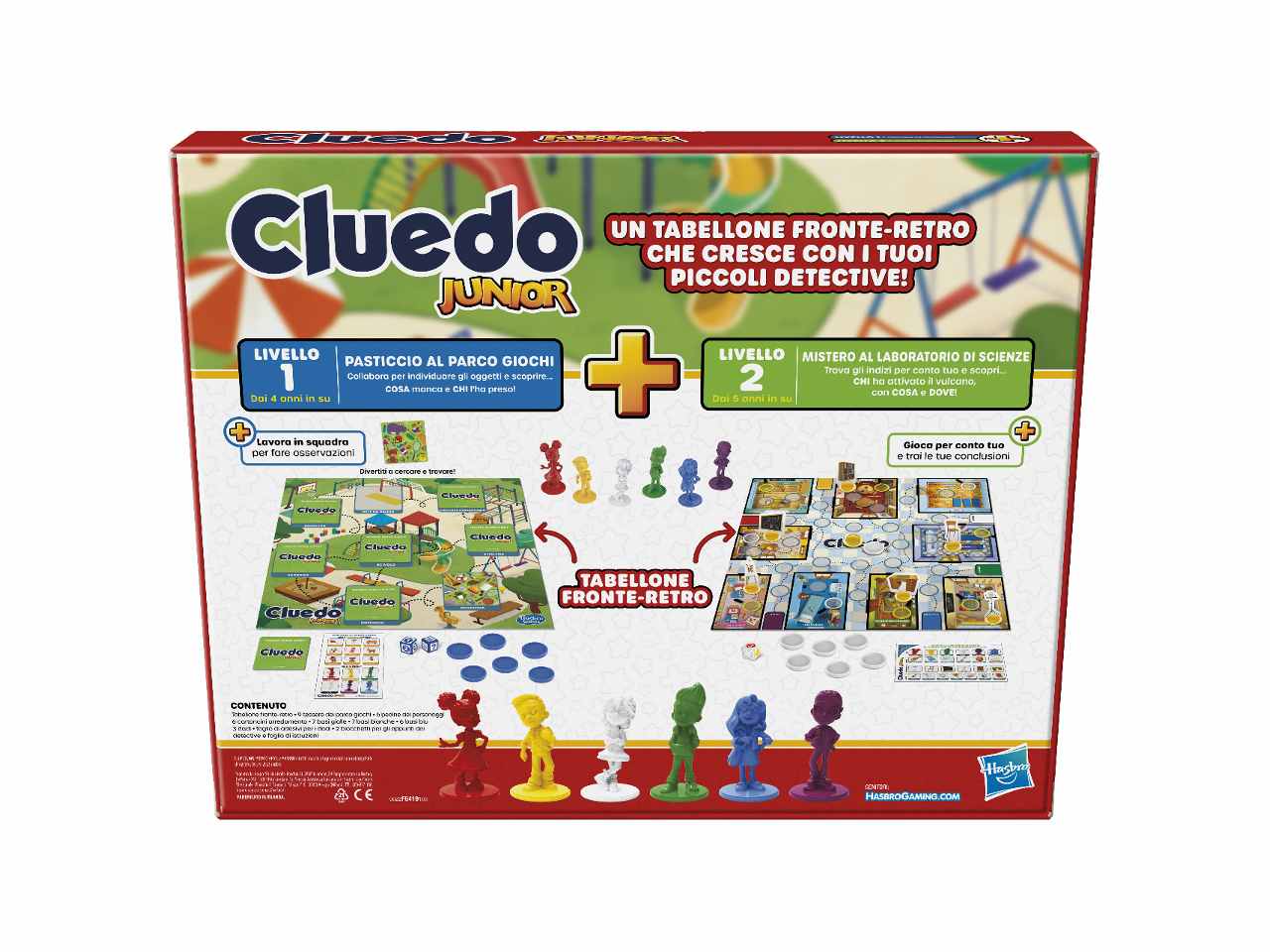 Gioco box cluedo junior refresh