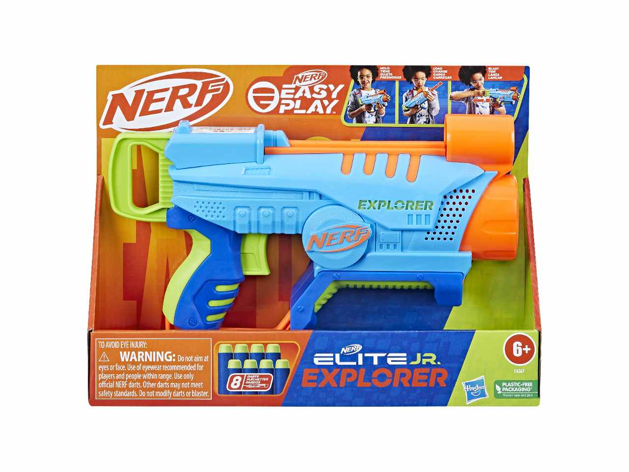 Nerf box elite jr explorer