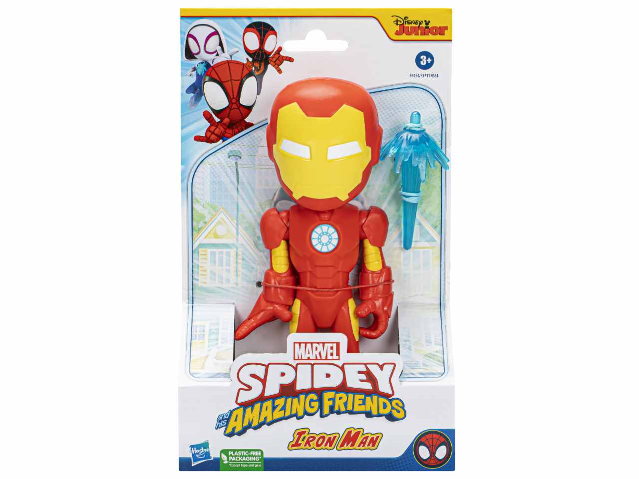 Spidey and his amazing friends figura mega iron man