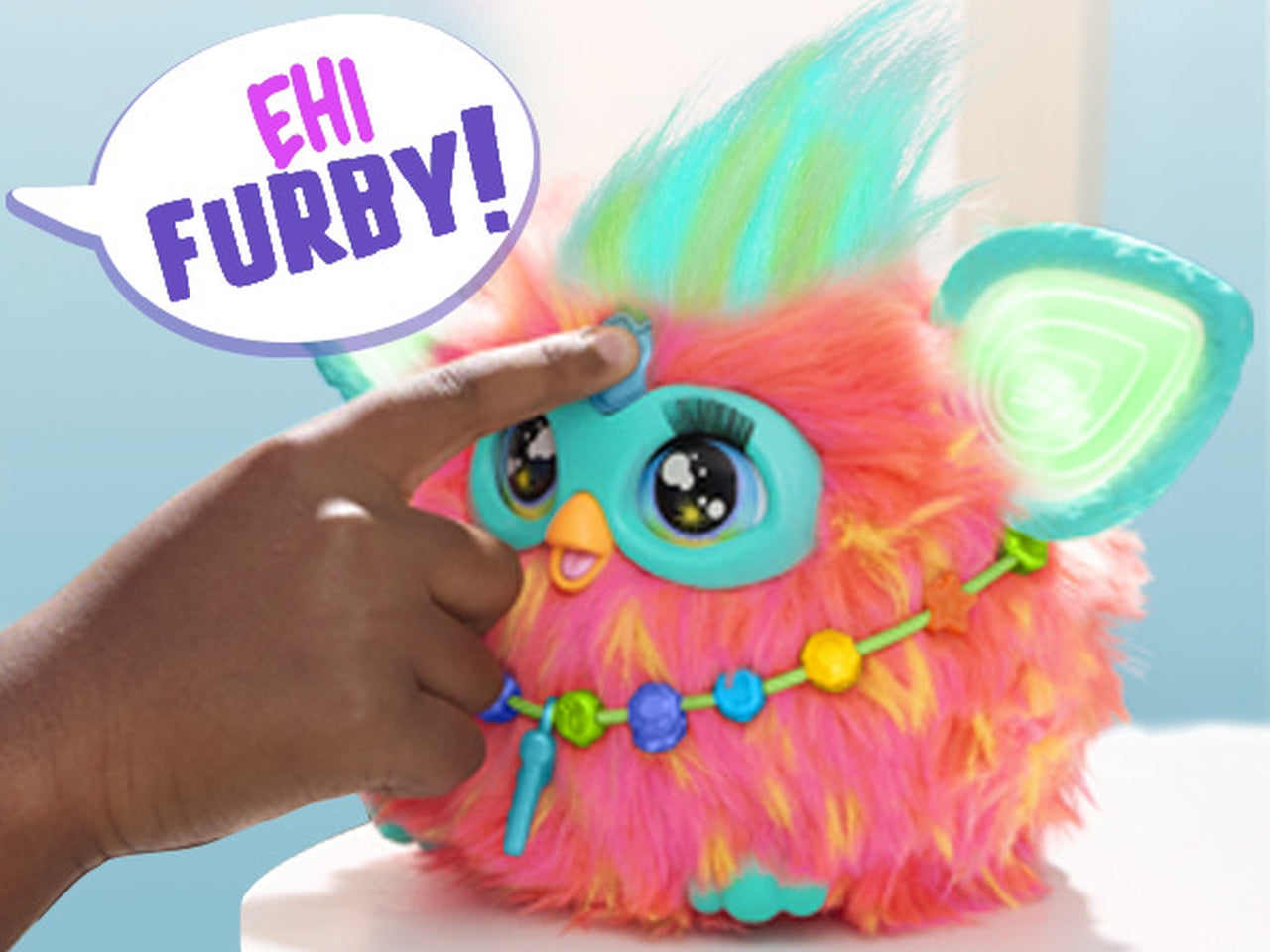 Fur real ehi furby - colore corallo