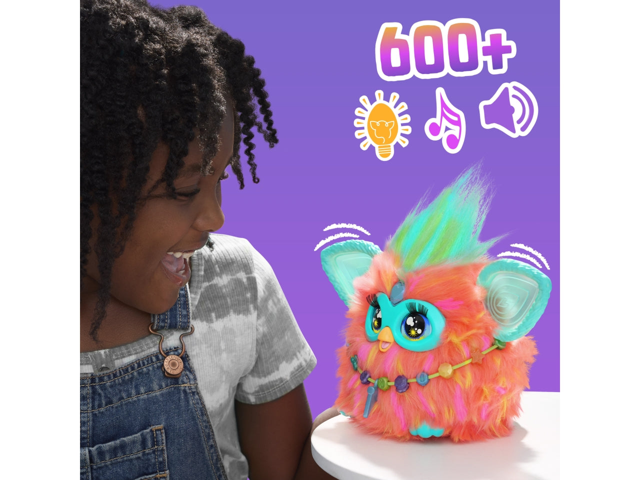 Fur real ehi furby - colore corallo