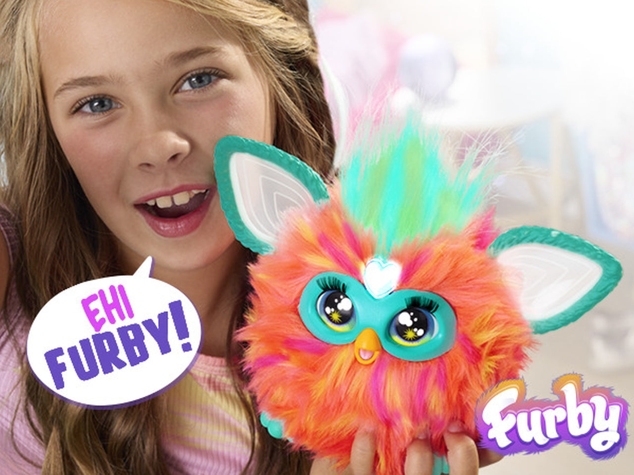 Fur real ehi furby - colore corallo