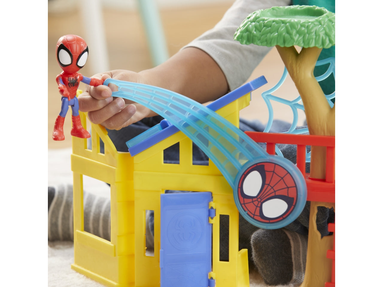 Saf spidey scene playset