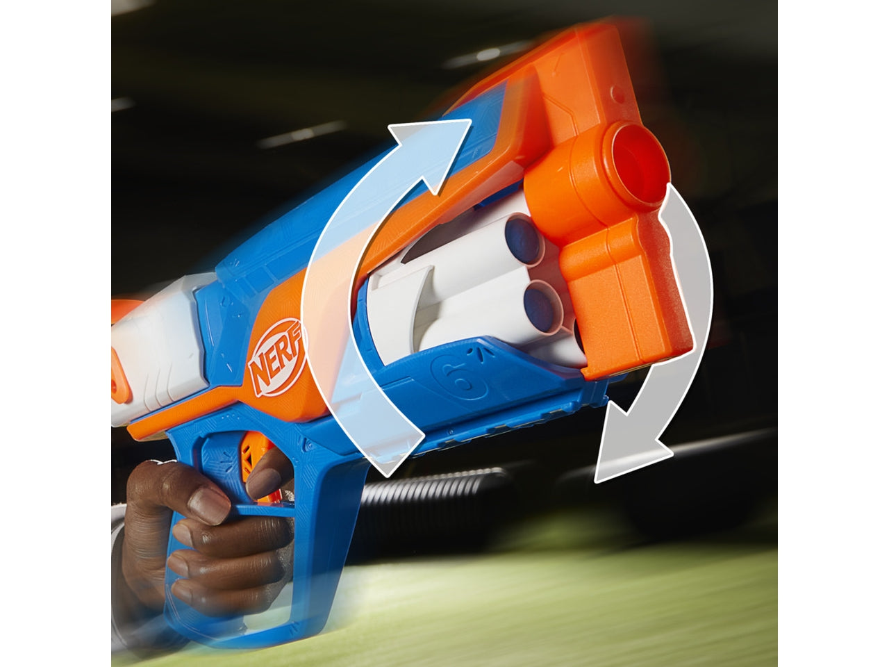 Nerf N-series Agility 12 Proiettili, Pistola giocattolo per bambini - Hasbro