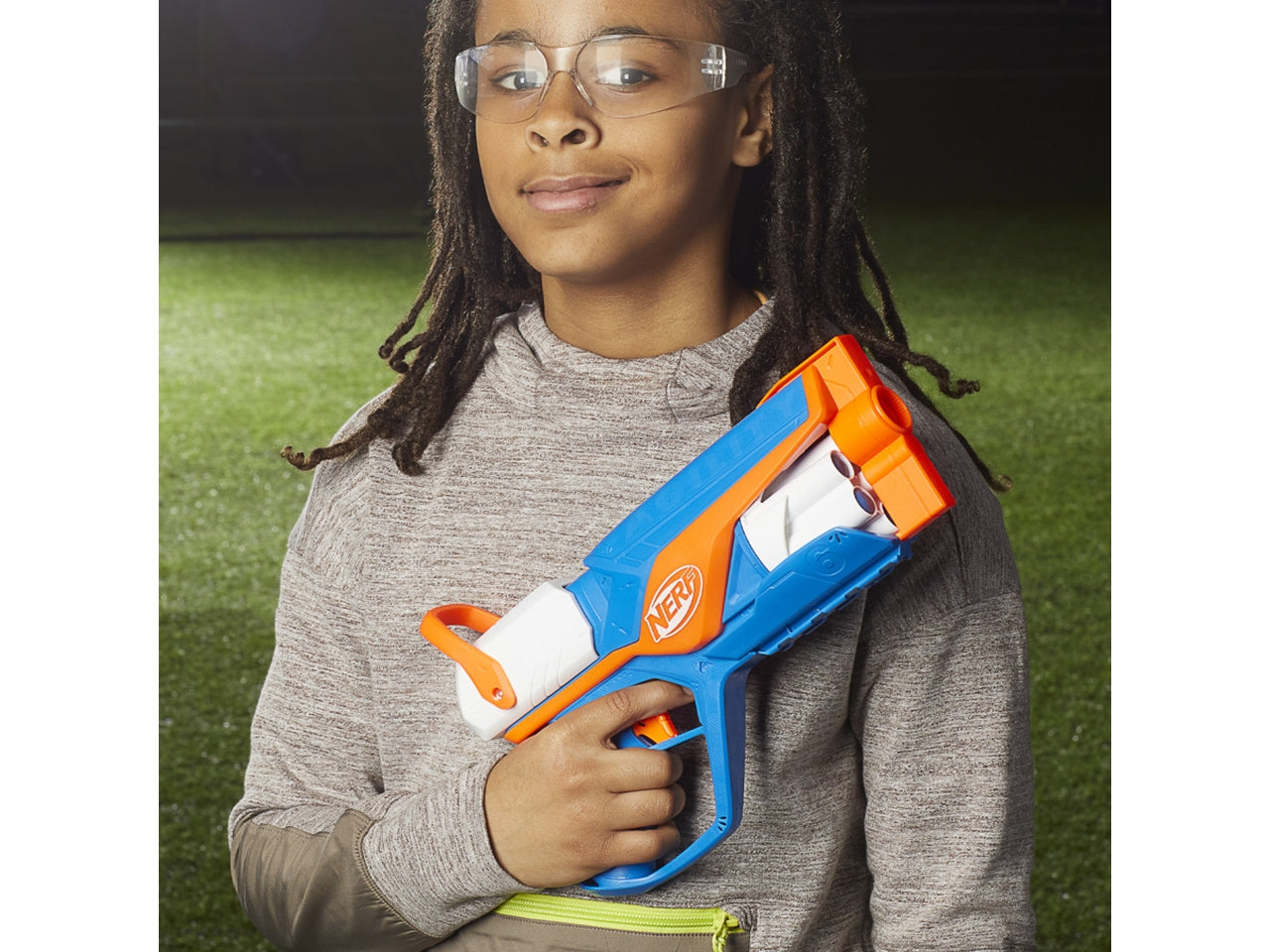 Nerf N-series Agility 12 Proiettili, Pistola giocattolo per bambini - Hasbro