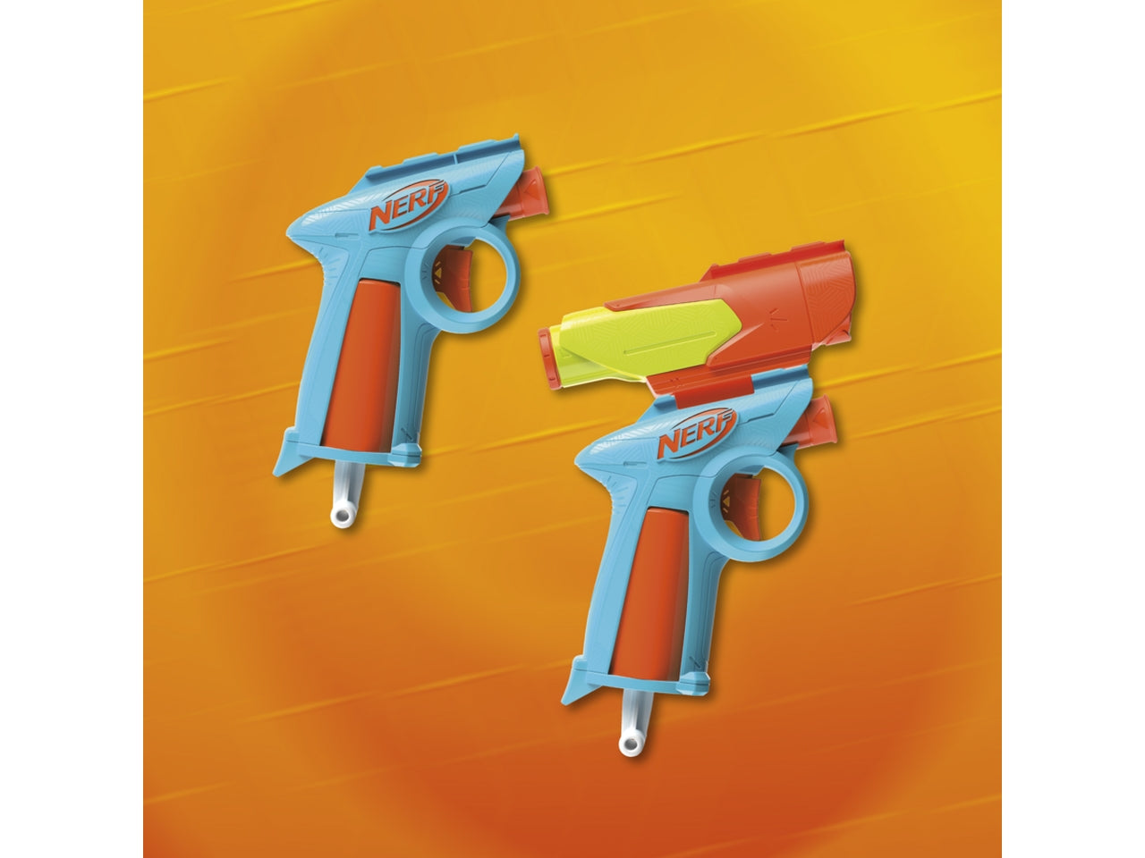 Nerf N-series Gear Up Pack 18 Proiettili, Set 1 Fucile ed 1 Pistola giocattolo per bambini - Hasbro