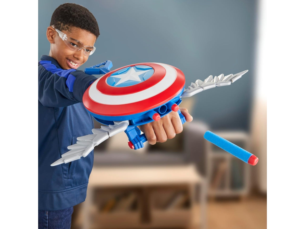 Captain america nwo scudo nerf roleplay, Adatto per 5+ | Hasbro