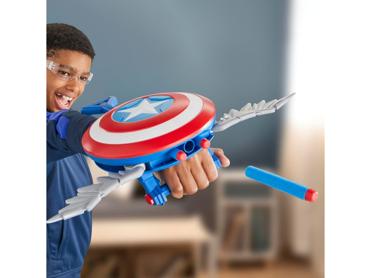 Captain america nwo scudo nerf roleplay, Adatto per 5+ | Hasbro