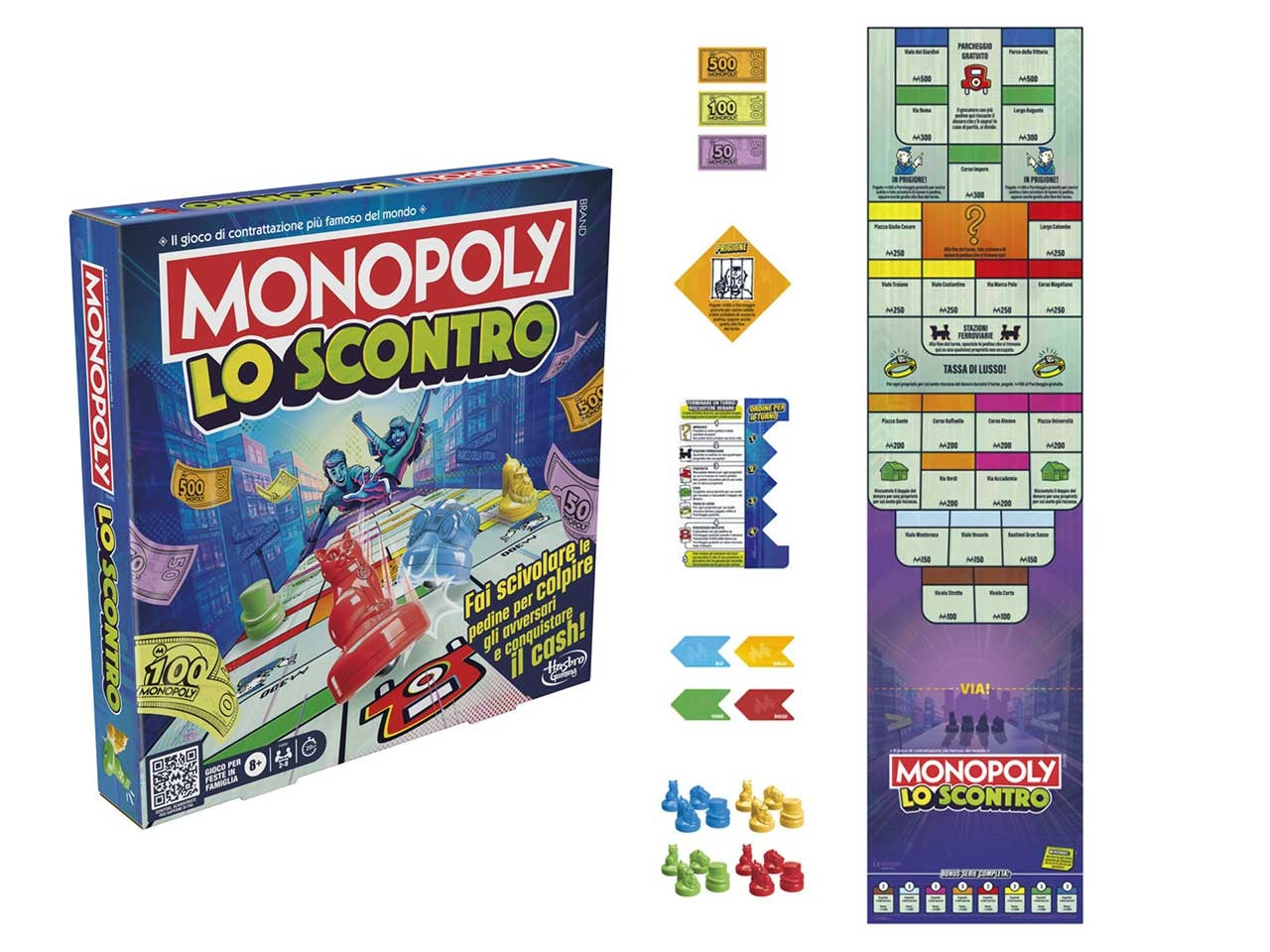 Monopoly lo scontro gioco da tavolo - Hasbro