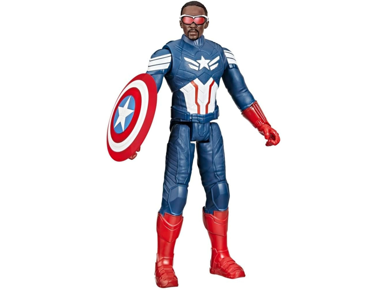 Action Figures Captain America Marvel Nwo Titan Hero età 4+ | Hasbro, Adatto per 4+ | Hasbro