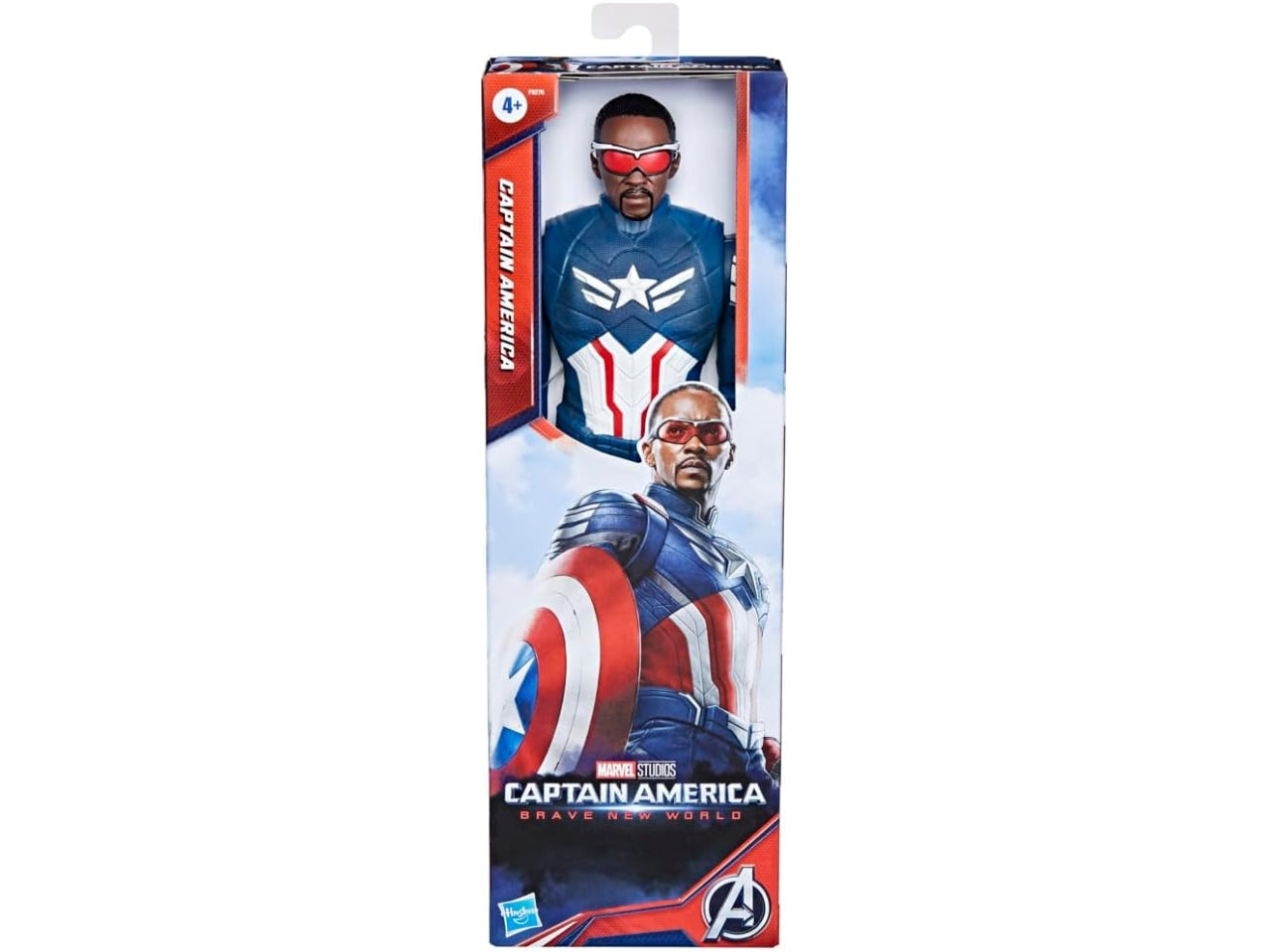 Action Figures Captain America Marvel Nwo Titan Hero età 4+ | Hasbro, Adatto per 4+ | Hasbro