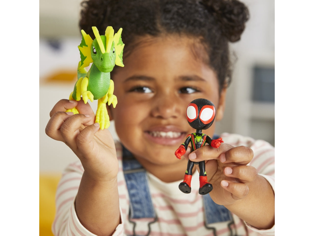 Personaggio Marvel Spidey con Cattivo Dino: Set Spidey e I Suoi Fantastici Amici per Bambini 3+ | Dimensioni 6,4x15,2x17,8 - Hasbro