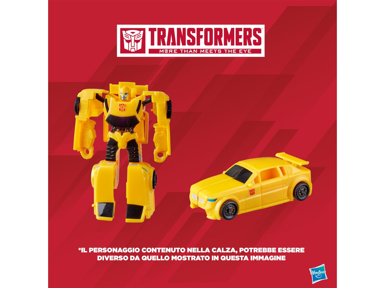 Hasbro calza transfomer $