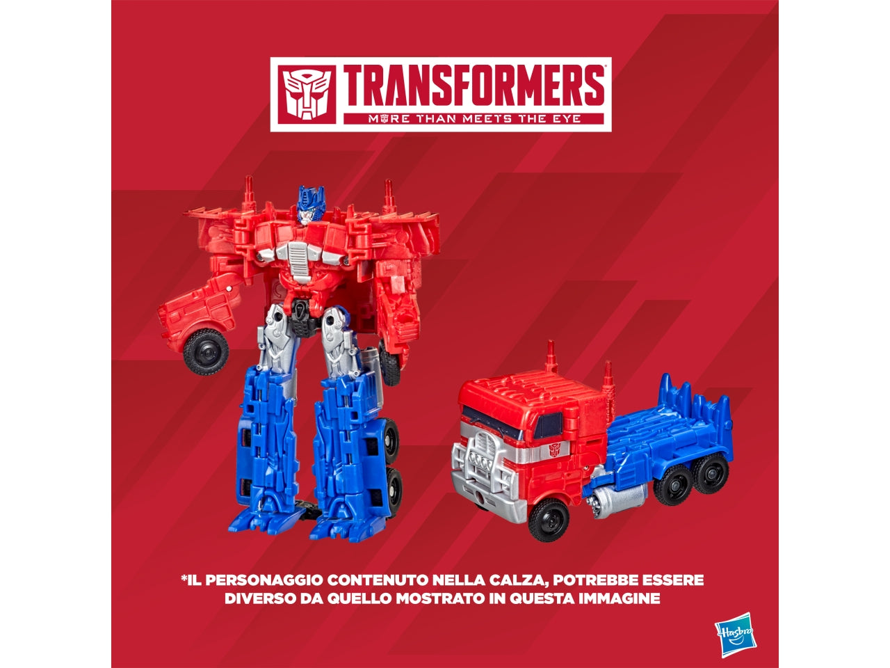 Hasbro calza transfomer $