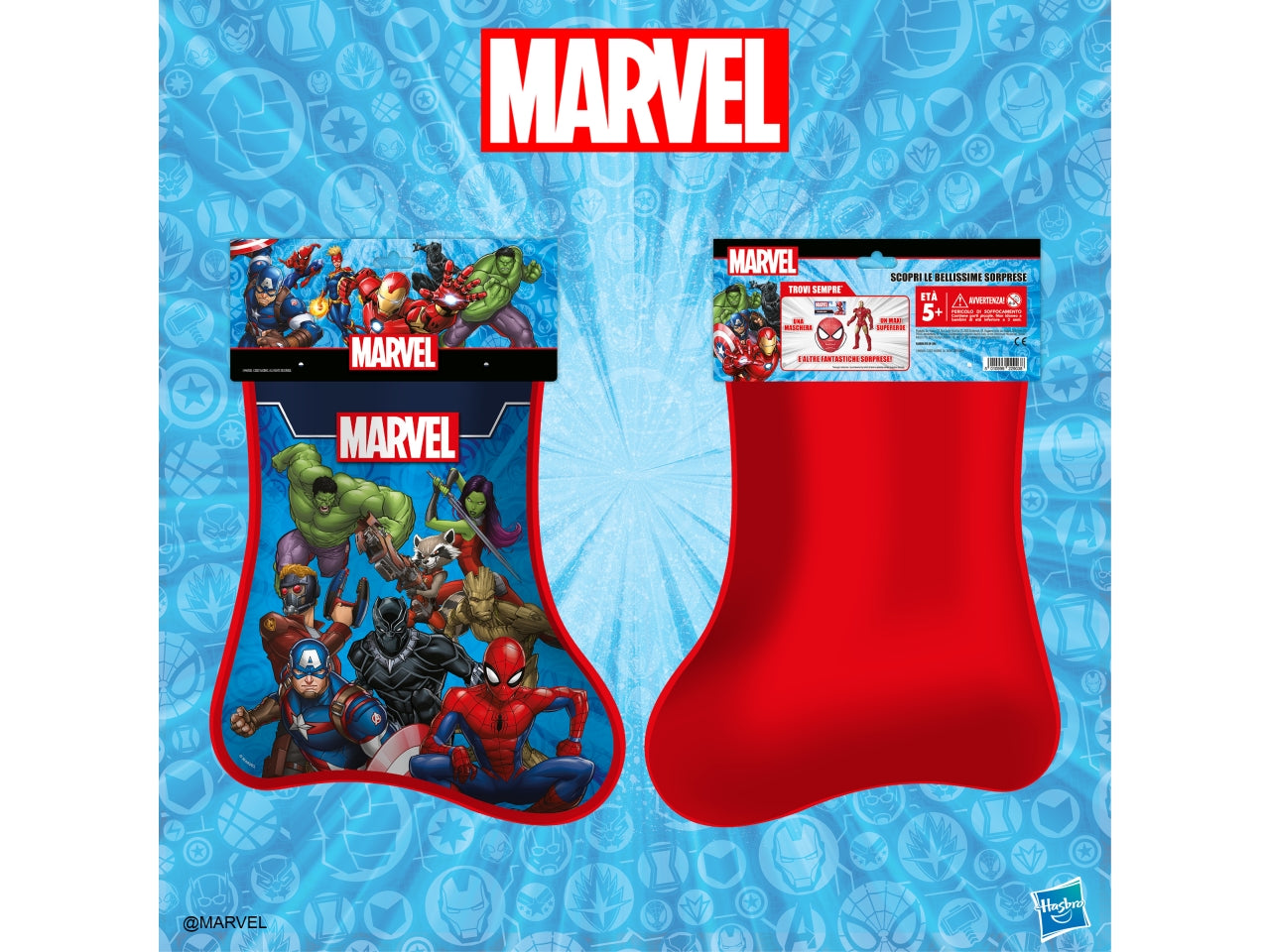 Hasbro calza marvel $