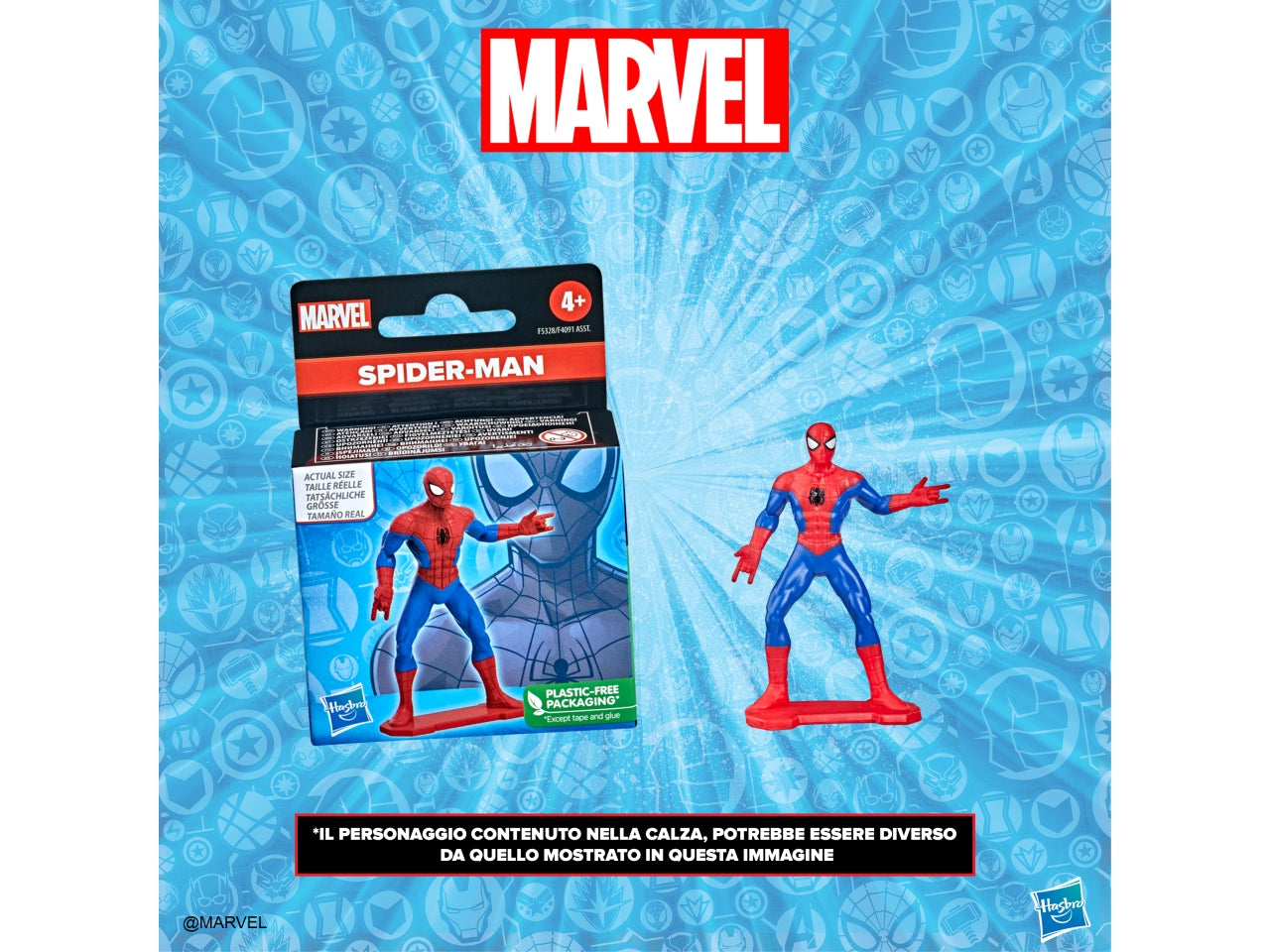 Hasbro calza marvel $