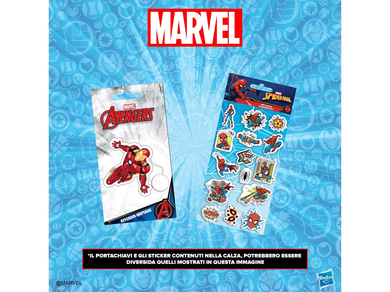 Hasbro calza marvel $