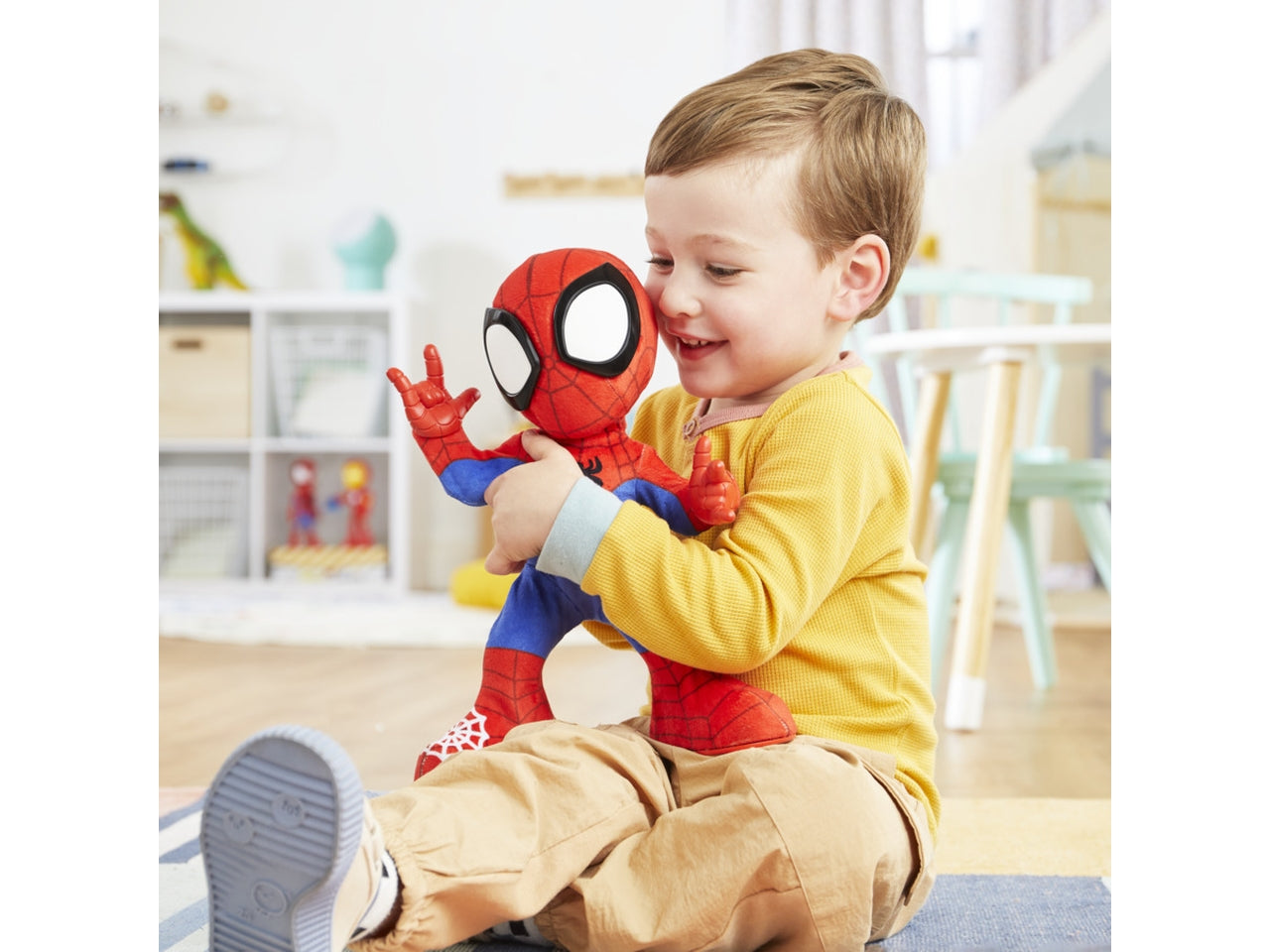 Marvel Spidey and his Amazing Friends, giocattolo interattivo con suoni e movimenti 3+ Habro