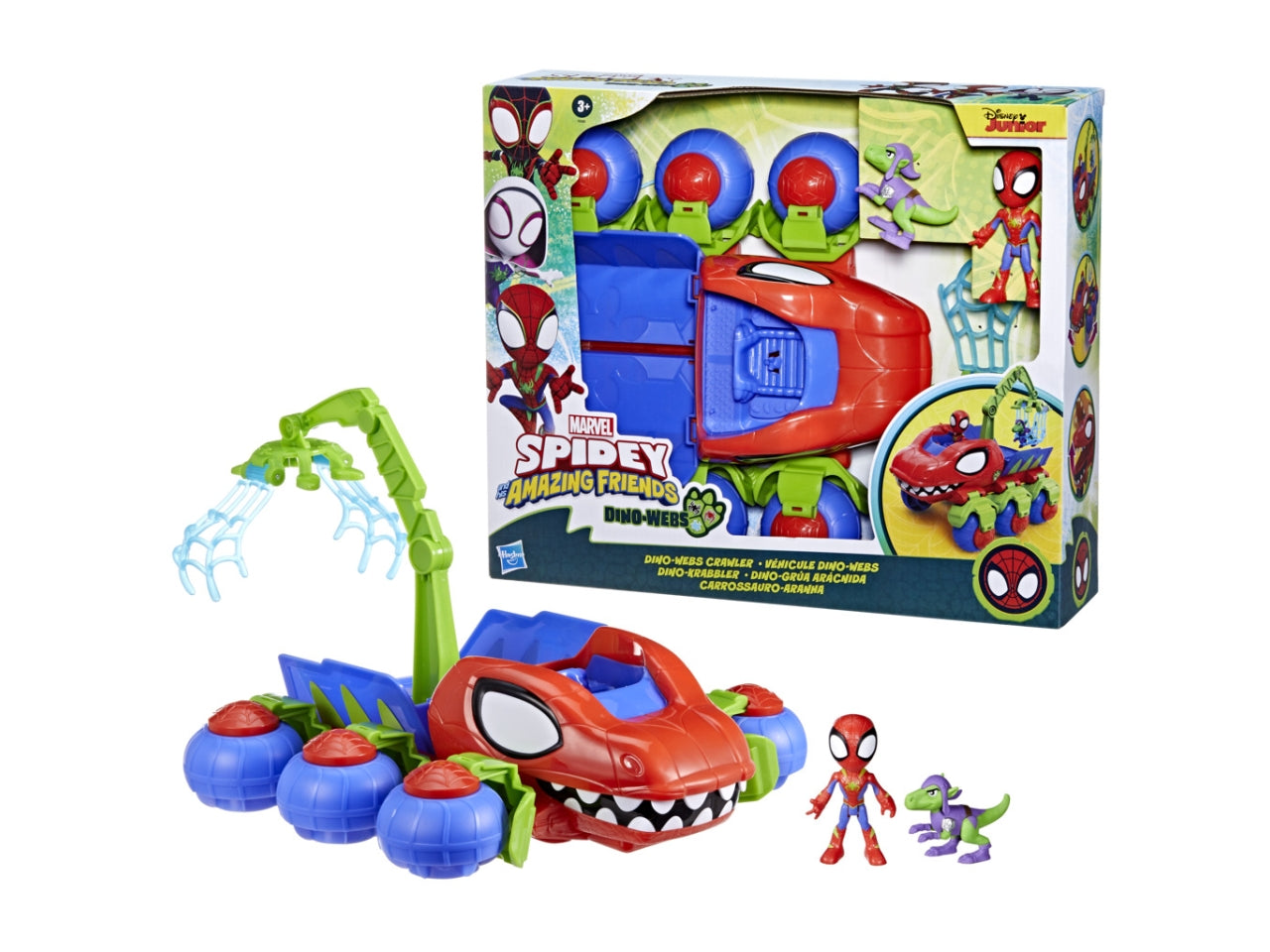 Marvel, Spidey e i suoi fantastici amici con macchina Dinowebs - Hasbro