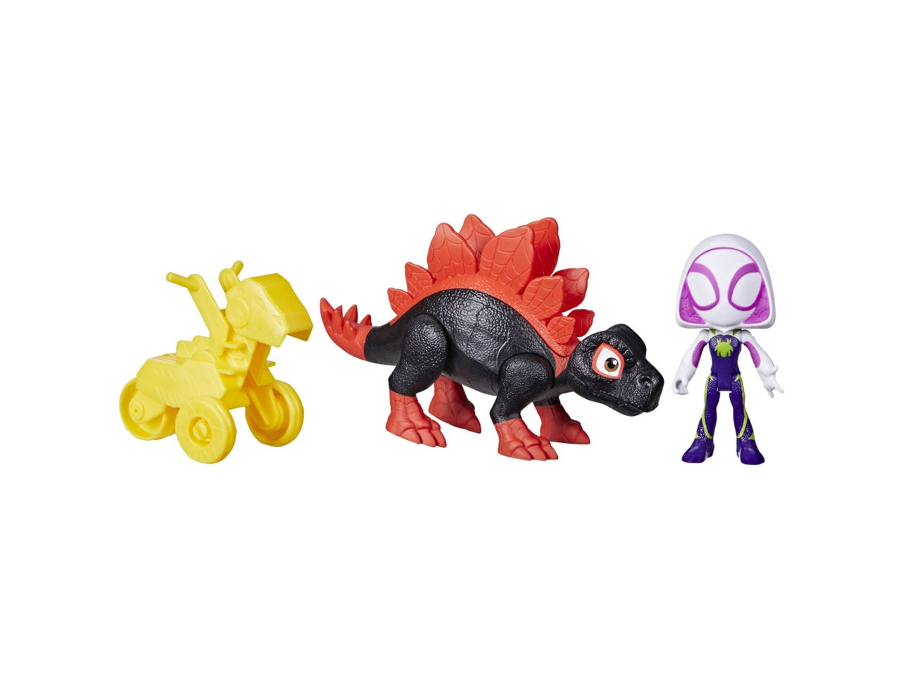 Set Spidey Dino con Personaggio Marvel e Accessori: Spidey e I Suoi Fantastici Amici per Bambini 3+ | Dimensioni 6,7x25,4x20 - Hasbro