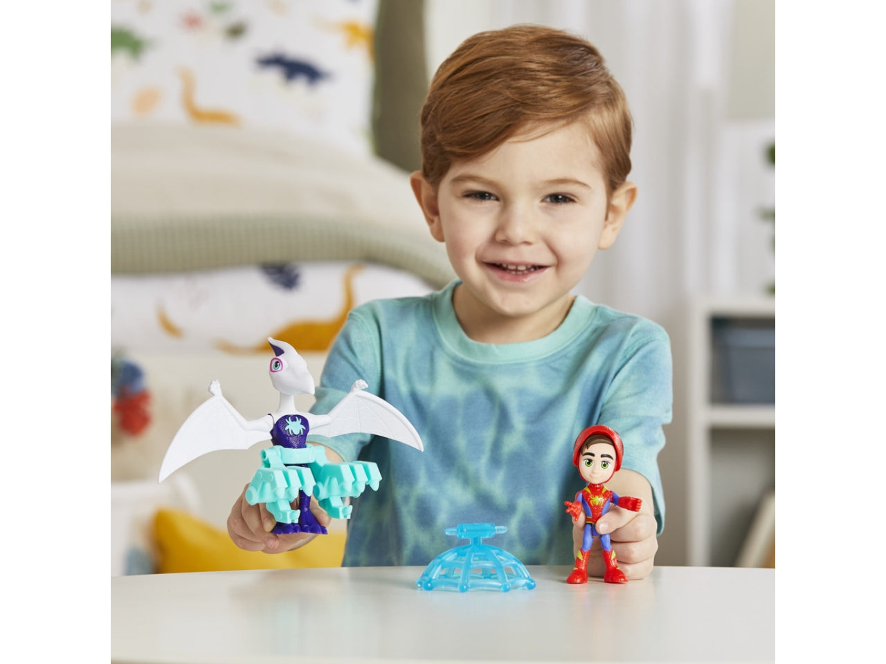 Set Spidey Dino con Personaggio Marvel e Accessori: Spidey e I Suoi Fantastici Amici per Bambini 3+ | Dimensioni 6,7x25,4x20 - Hasbro