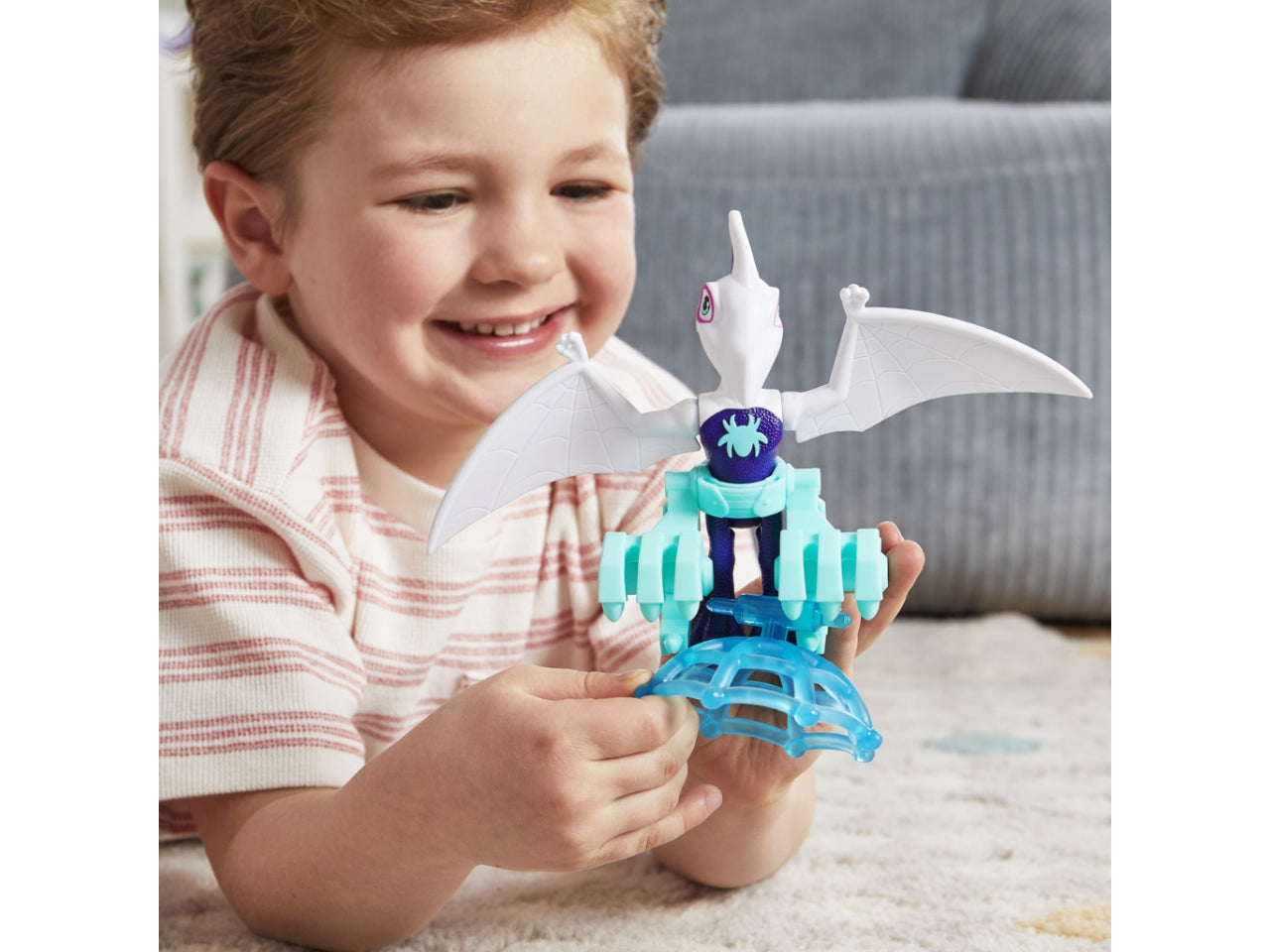 Set Spidey Dino con Personaggio Marvel e Accessori: Spidey e I Suoi Fantastici Amici per Bambini 3+ | Dimensioni 6,7x25,4x20 - Hasbro